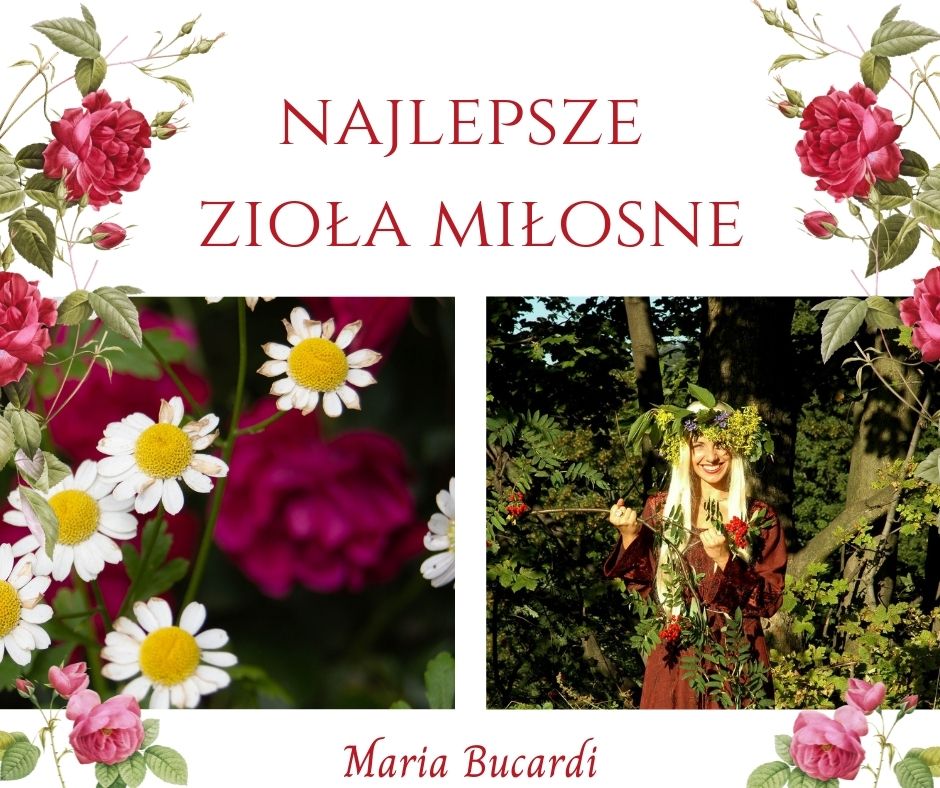 Magia miłosna, rytuały miłosne, Maria Bucardi, najlepsze zioła miłosne